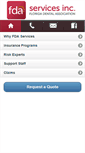Mobile Screenshot of fdaservices.com